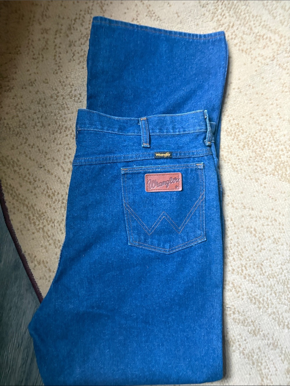 Wrangler Classic Indigo Relaxed Fit Men's Jeans